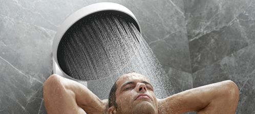 hansgrohe, Rainfinity, Powder Rain, Kopfdusche, Strahlarten, Badratgeber