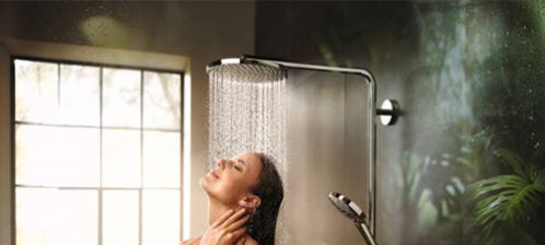 hansgrohe, PowderRain, Wasserstrahl, Duscherlebnis, Online Badratgeber, Microtropfen