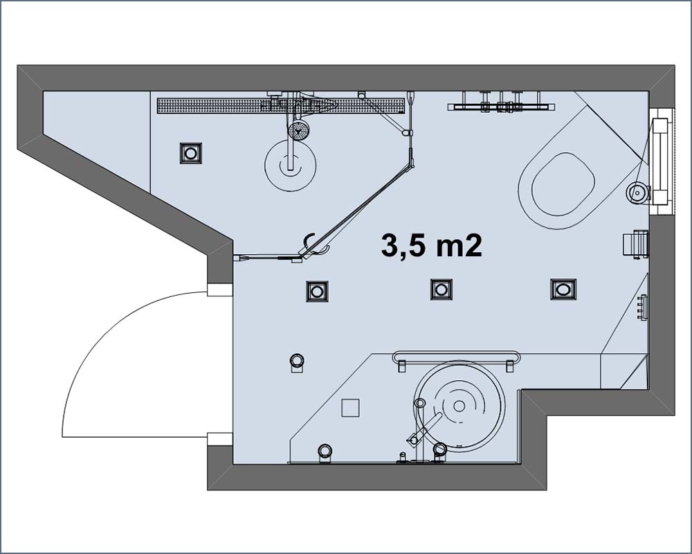 Bäder kleiner als 4qm