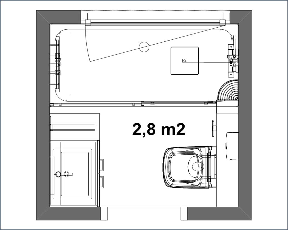 Bäder kleiner als 4qm