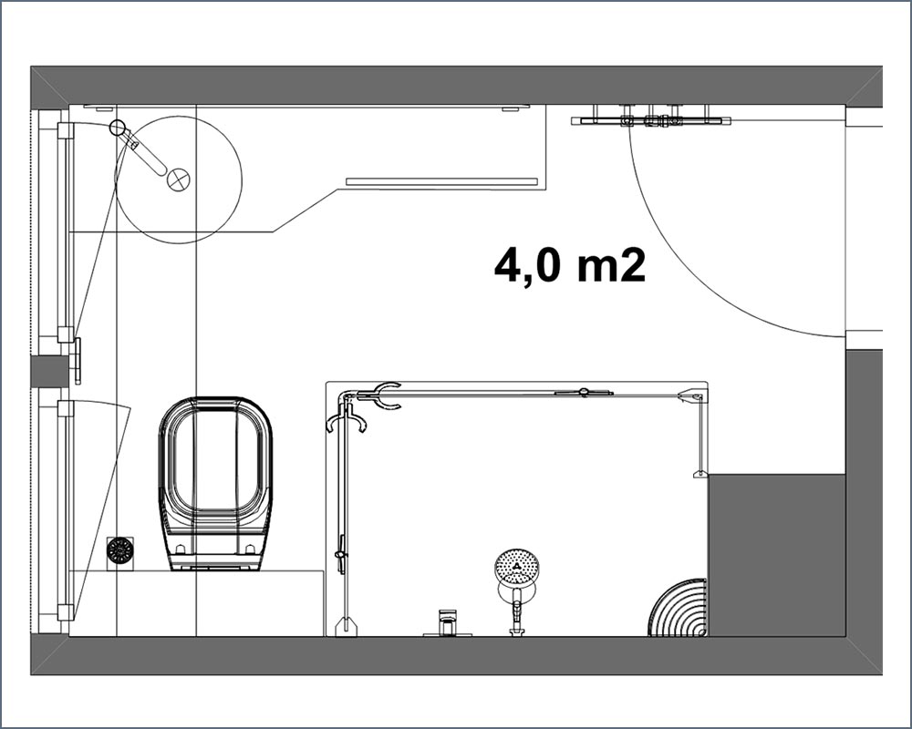 Bäder kleiner als 4qm