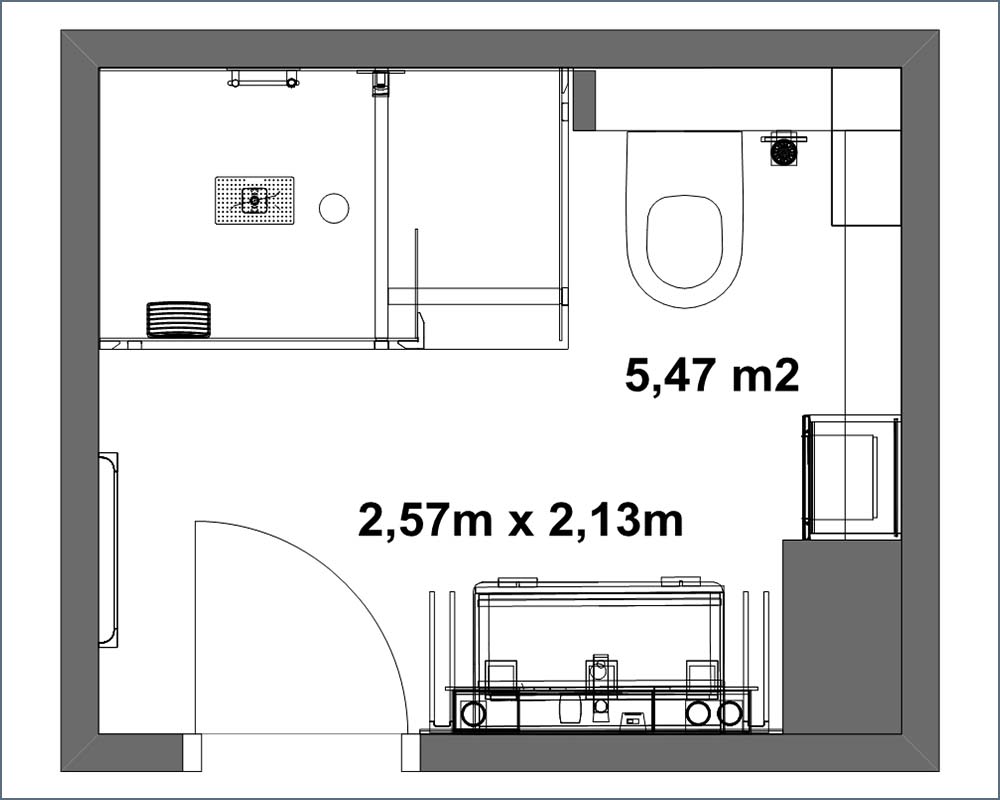 Bäder kleiner als 6qm