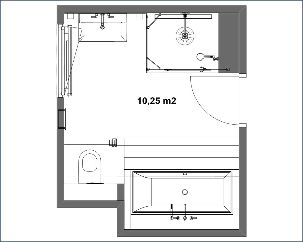 Bäder im Dachgeschoss